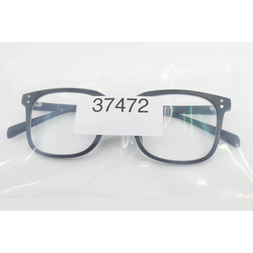 TR2028 Matte Black Square Eyeglass Frames 51-20-140 Full Rim Glasses Men Women